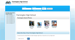 Desktop Screenshot of farmingtonhighschool.net